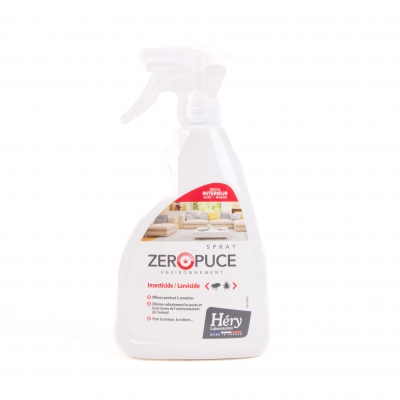 Insecticide spray environnement Zéro Puce Héry 500ml